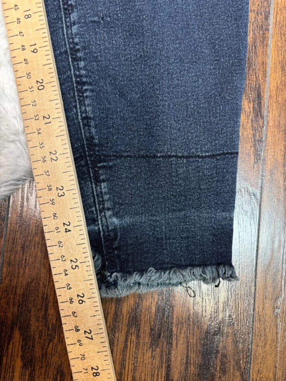 Old Navy Jeans 12 Rockstar Super Skinny Ankle Mid-Rise Stretch Blue Dark Wash